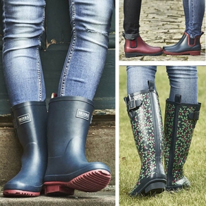 Wellies- patterned and plain, tall and short